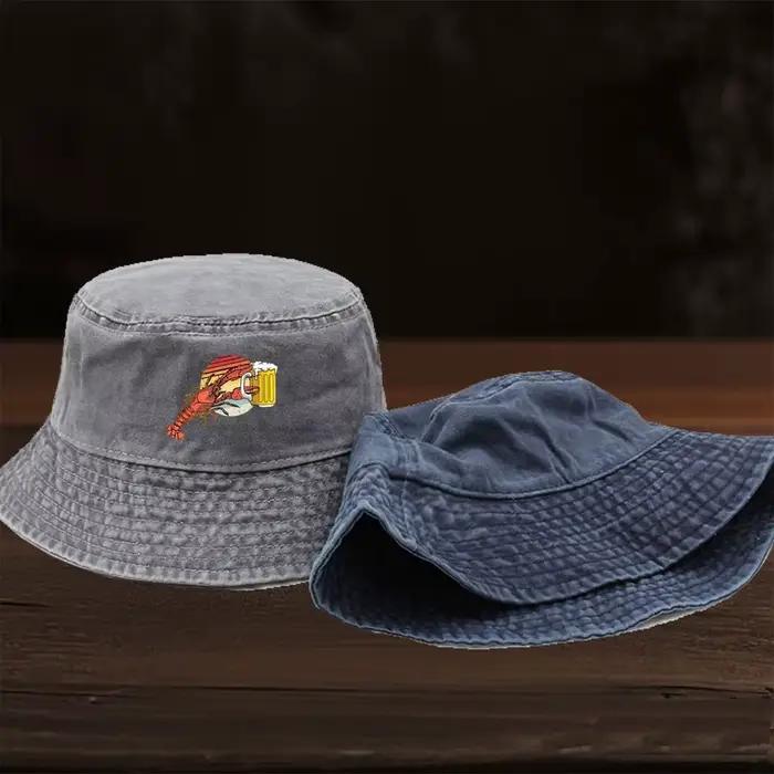 1 chapeau de pêcheur lavable de haute qualité