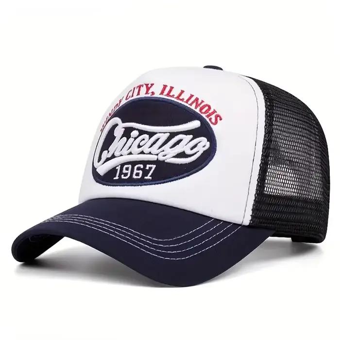 Nouvelle Casquette Hip Hop Tendance 2026 CHICAGO1967 Brodé