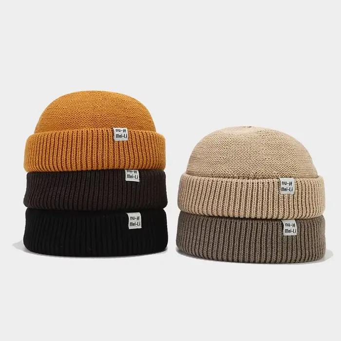 Bonnet Hip Hop tricoté pour homme et femme