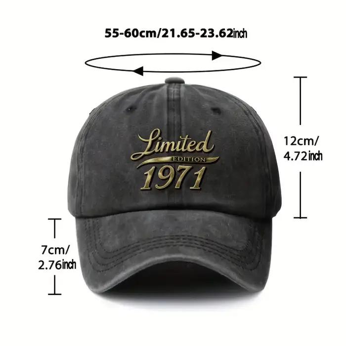 Une casquette délavée à l'eau