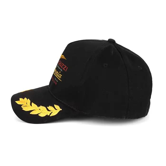 Casquette de baseball MOTO GUZZI California Obsession avec broderie d'aigle doré et de laurier