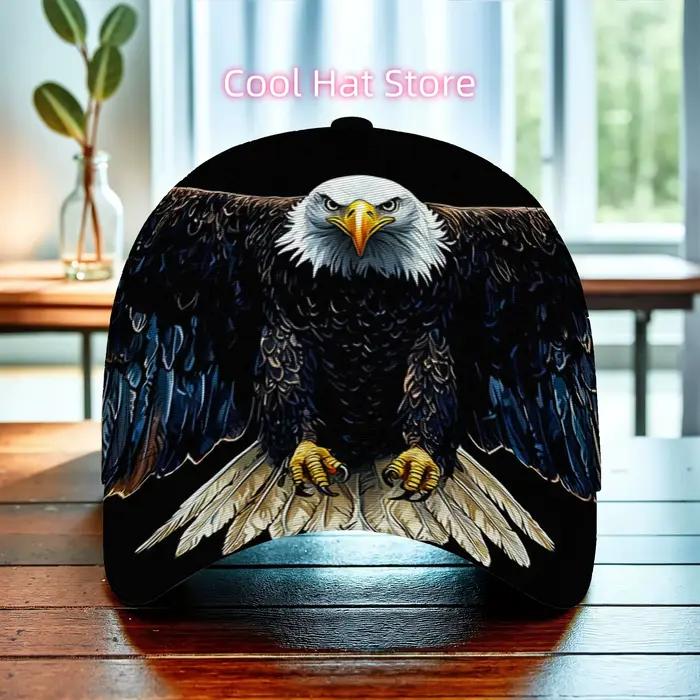 1 casquette de baseball Majestic Eagle | Léger et portable