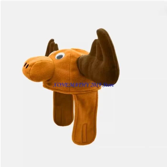 F42F chapeau d'animal dessin animé en peluche