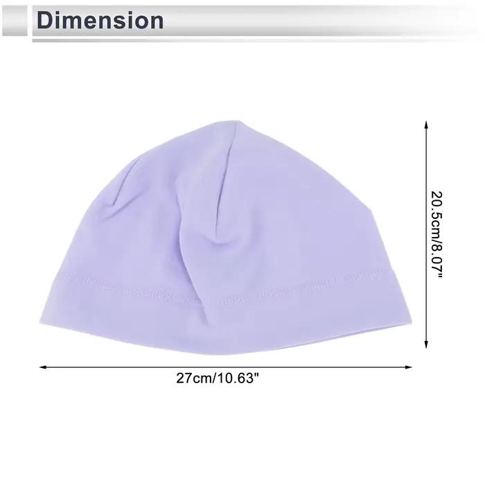 X Autohaux Chapeau de Cyclisme Chaud Respirant Violet 8,07"x10,63" 1 Pièces