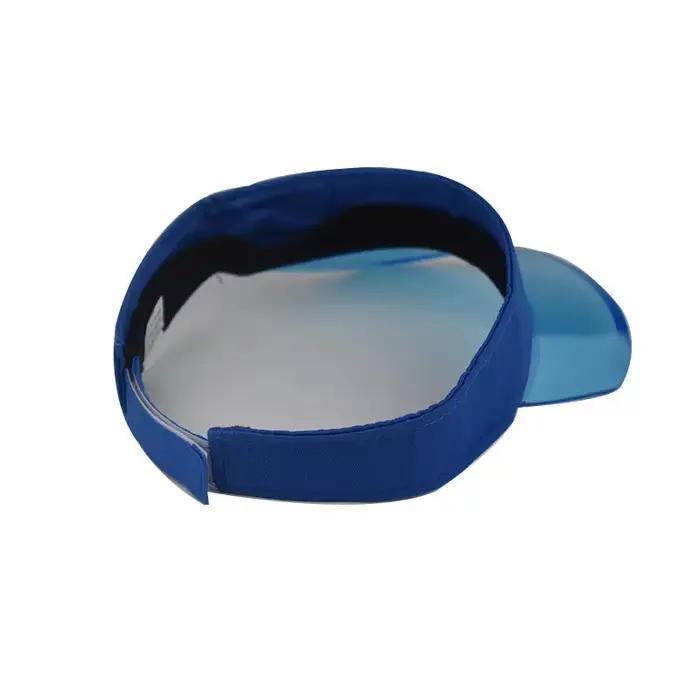 Chapeau de soleil vide en plastique Transparent
