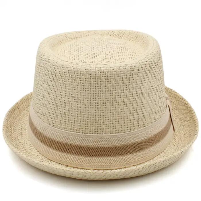 Chapeau de paille d'été pour homme style français