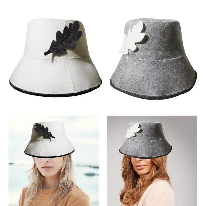 Chapeau de bain en feutre pour homme et femme