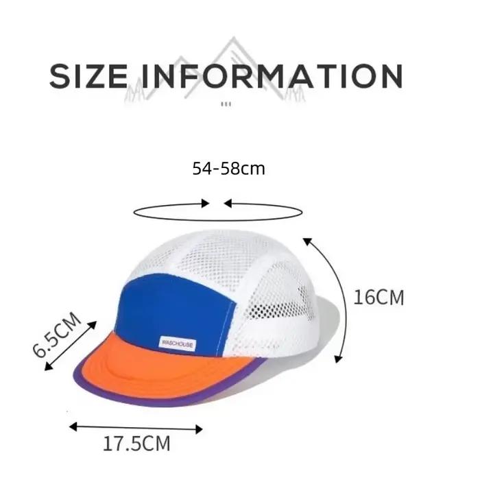 Casquette de cyclisme légère respirante à séchage rapide