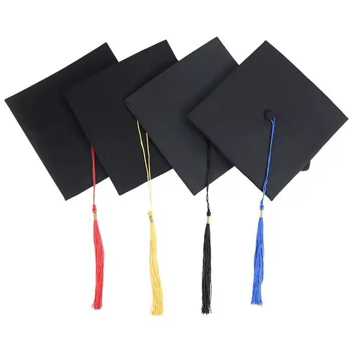 Chapeau de graduation noir 2026 pour adultes