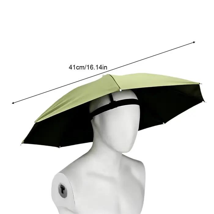 Chapeau parapluie portable pour la tête