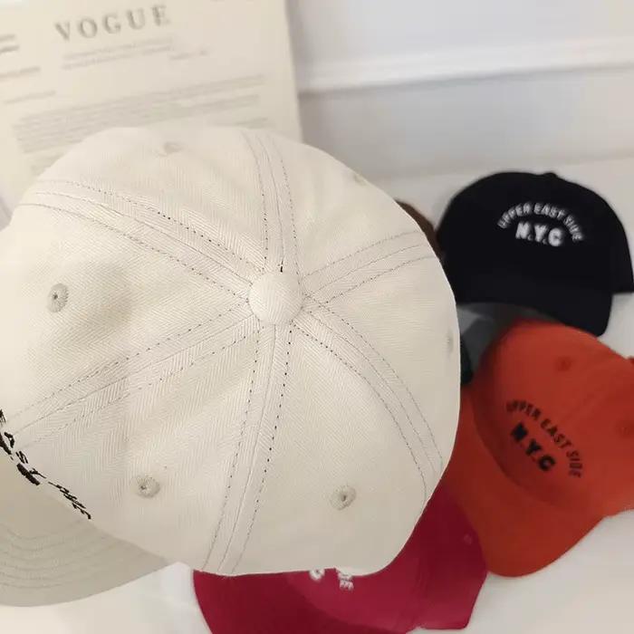 Casquette de baseball brodée de lettres pour enfants