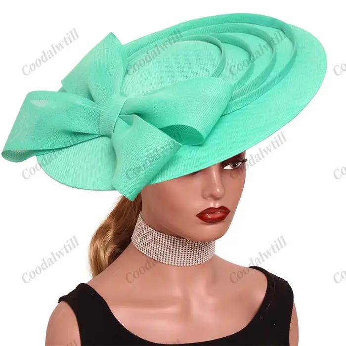 Barrette à cheveux fascinateur polyester grande taille pour mariage et fêtes de gala femme occasions spéciales