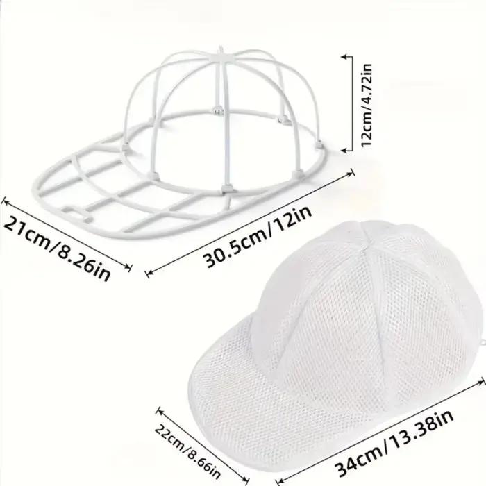 Sac de lavage pour casquettes avec filet de protection