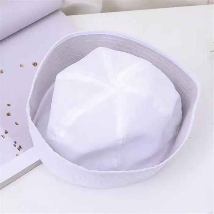 Chapeaux militaires casquette de marin blanc capitaine Marine casquettes