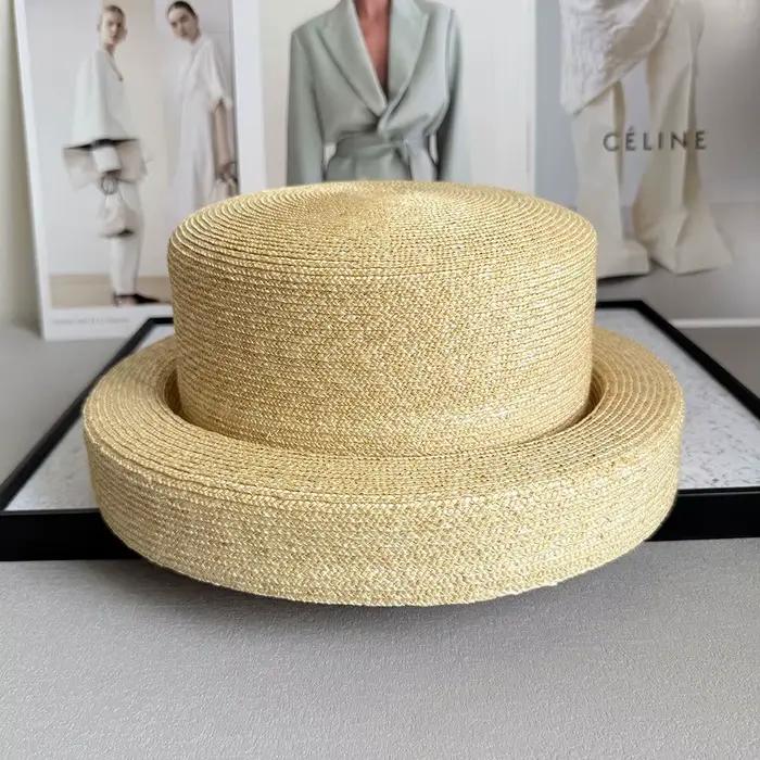 Chapeau de soleil élégant en paille de blé naturelle USPOP pour femmes style chic français multifonction occasion estivale shopping