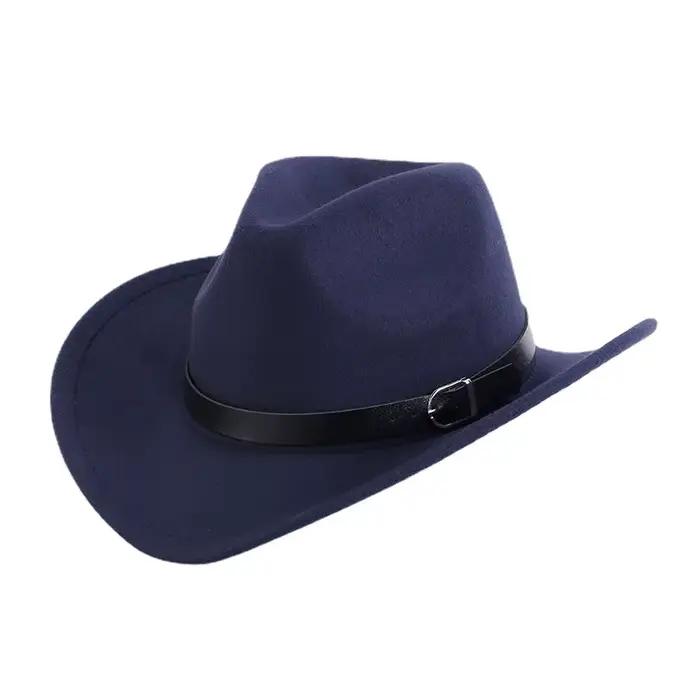Chapeaux de cowboy Fedora pour hommes et femmes