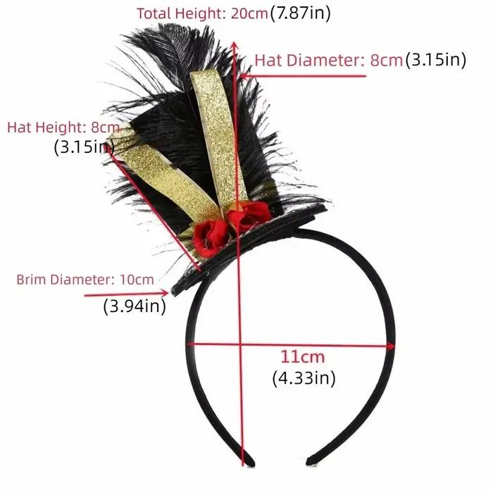 Déguisement fête de carnaval bandeau Vintage chevalier Protection solaire chapeau haut-de-forme de soldat jeu de rôle