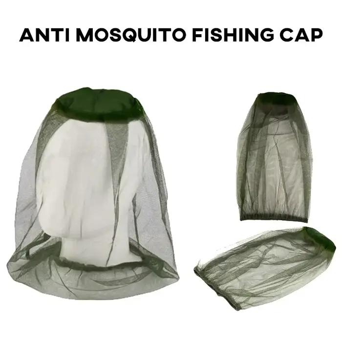 Casquette de pêche anti-moustiques