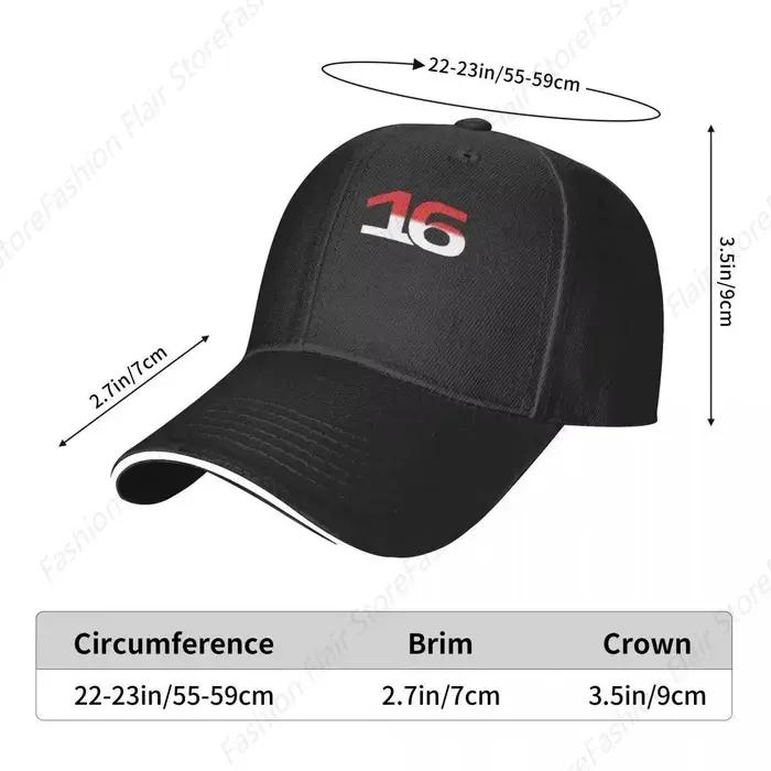 Casquette de baseball Charles Leclerc F1 pour hommes et femmes