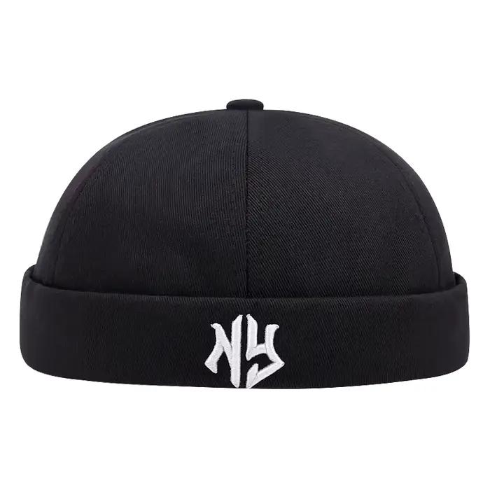 Chapeau court brodé pour femmes et hommes