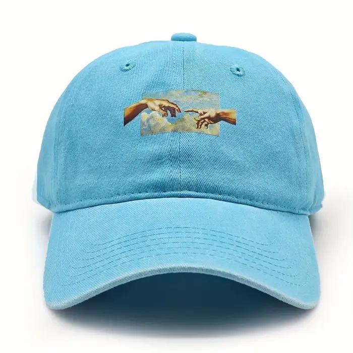 Casquette de baseball imprimée vintage