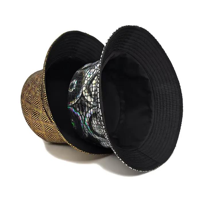 Chapeau de pêche réversible