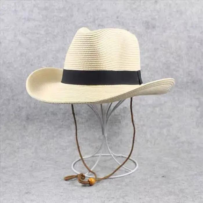 Chapeau de paille en papier pour hommes