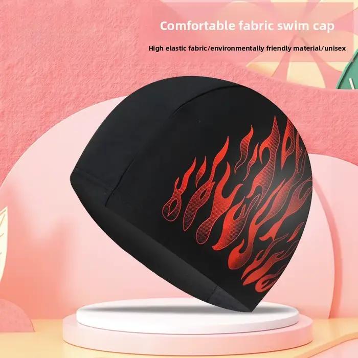 Bonnet de bain pour hommes en tissu nylon