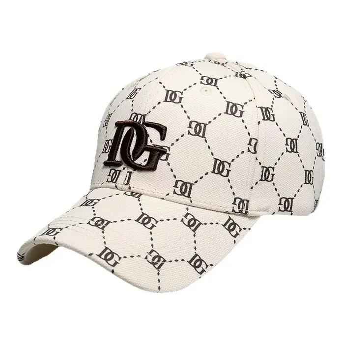 Nouvelle version coréenne de la casquette brodée à lettres imprimées