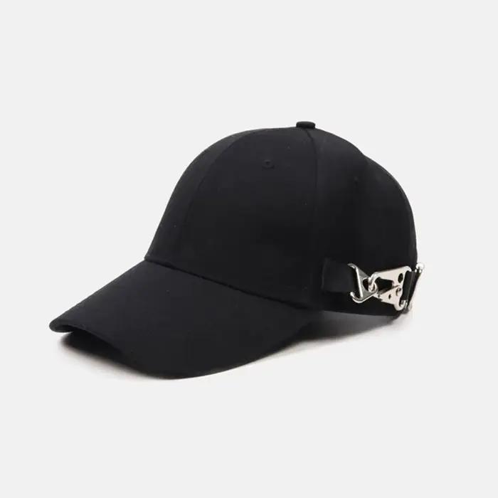 Casquette Techwear tactique d'extérieur pour hommes et femmes, boucle en métal, multifonction, réglable, Hip Hop, Punk, casquette de Baseball, chapeau de Sport de cyclisme