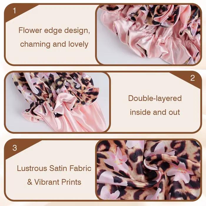 Bonnet en Satin pour cheveux