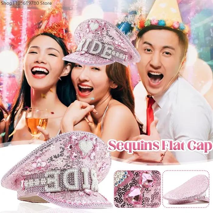 Casquette de Capitaine Rose pour Femme