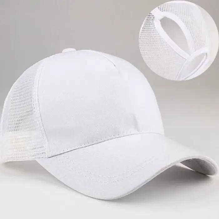 Casquette de Baseball queue de cheval haute pour femmes printemps été chapeau de soleil en cours d'exécution