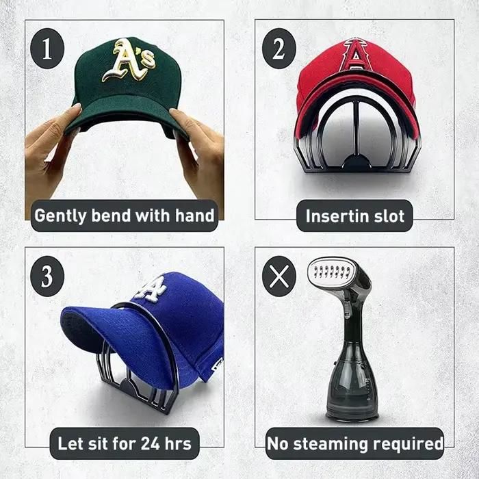 Casquette de baseball cintreuse de bord de chapeau