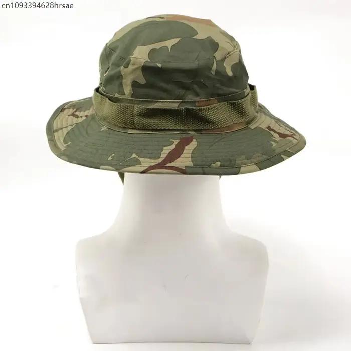 Chapeau Boonie Camouflage Vintage pour un style militaire tactique