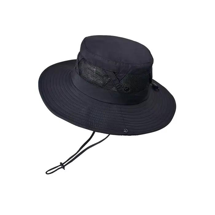 Xinbaoguan 100% Nylon printemps/été grands avant-toit respirant parasol chapeau de pêcheur hommes crème solaire