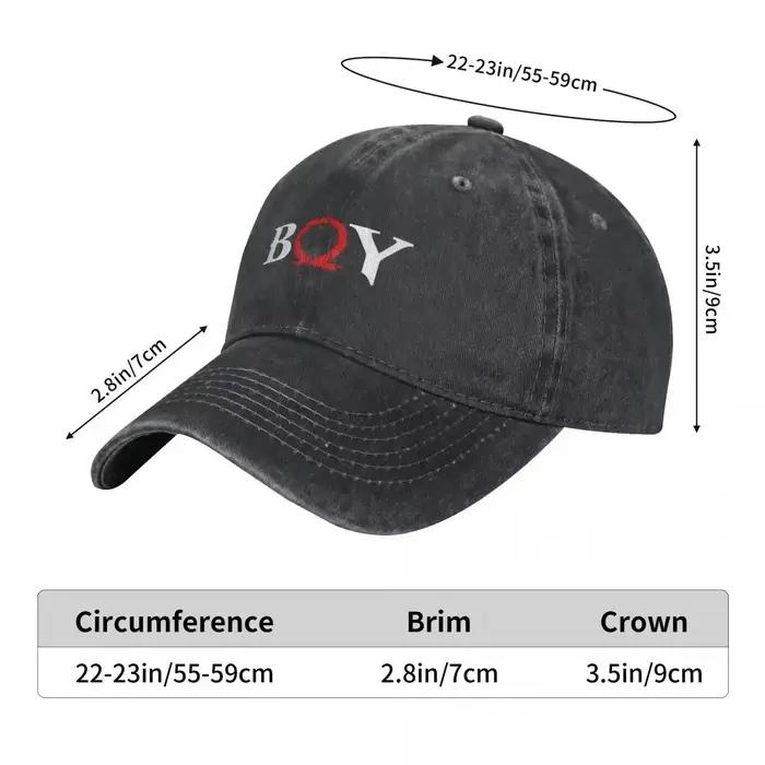 Casquettes de baseball God Of War Action Adventure Game pour hommes et femmes