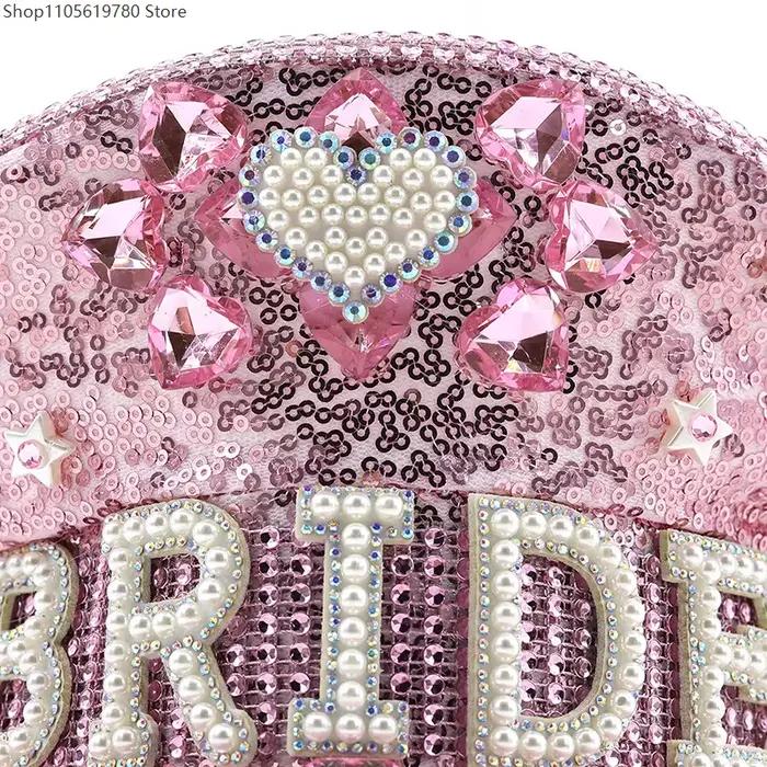 Casquette de Capitaine Rose pour Femme