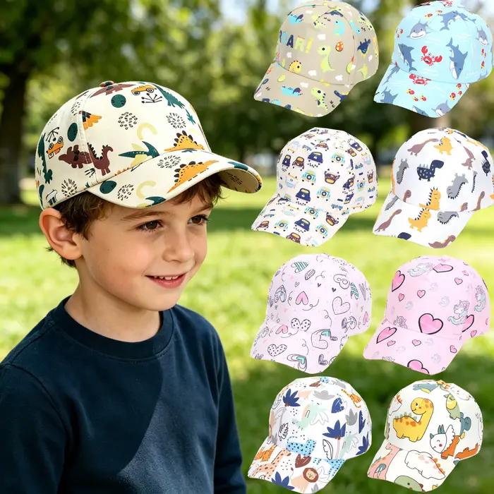 Casquette de baseball pour enfants de 2 à 6 ans