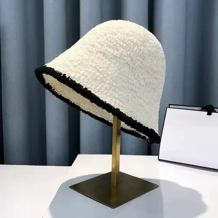 Nouveau chapeau de seau COKK pour femmes hiver tricoté décontracté garder au chaud design de mode coréen occasions spéciales