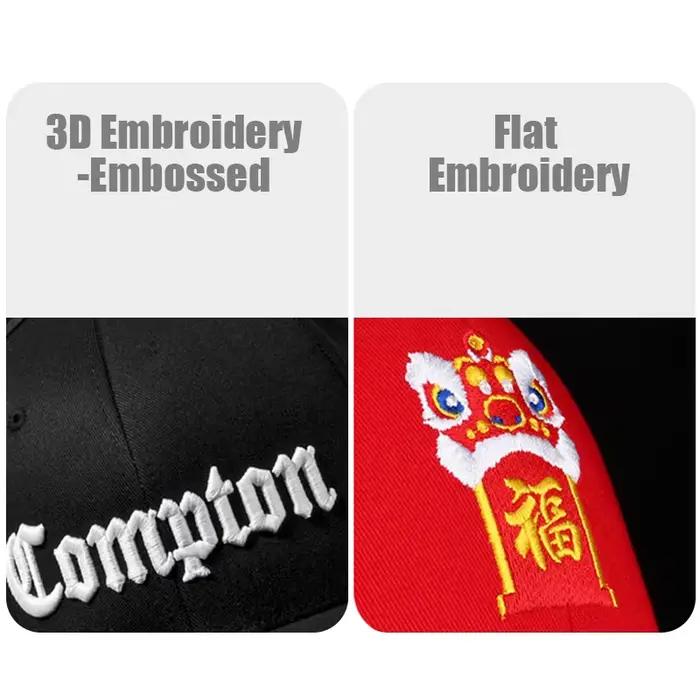 Casquettes et chapeaux brodés personnalisés – Logo ou texte