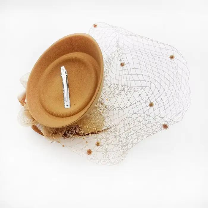 2025 femmes Fascinator chapeaux 20s 50s Vintage pilulier chapeau Kentucky Derby Fascinators fleur voile pince à cheveux