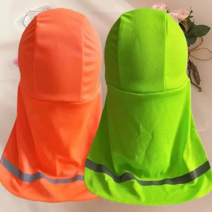 Capuchon rigide de protection solaire avec pare-soleil rafraîchissant élastique