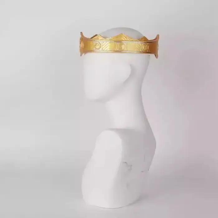 Couvre-chef de cosplay Rhaenyra Targaryen cuir synthétique pour adultes costumes et événements spéciaux