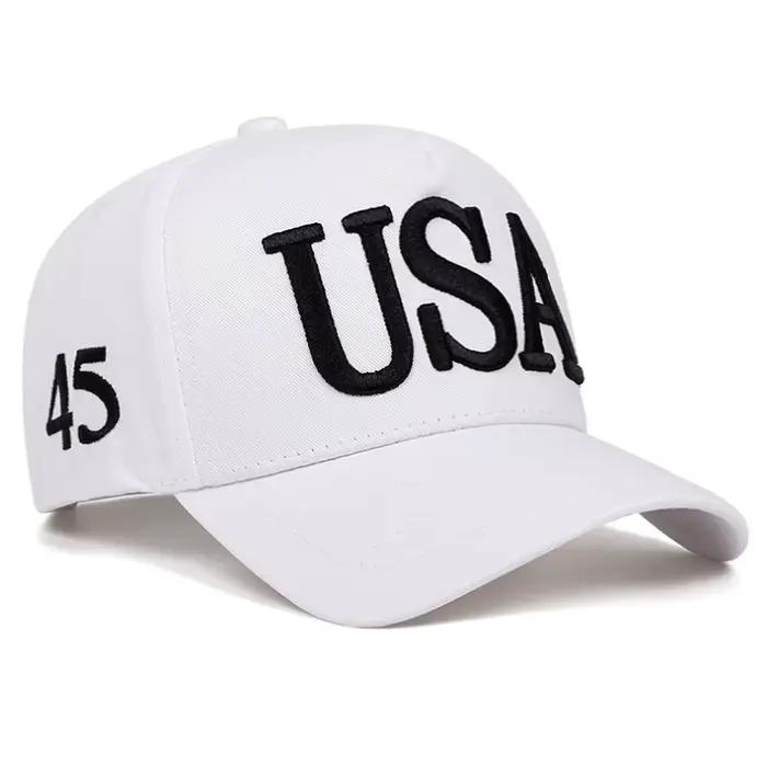 Casquette de baseball brodée USA