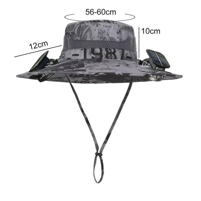 Chapeau de ventilateur solaire