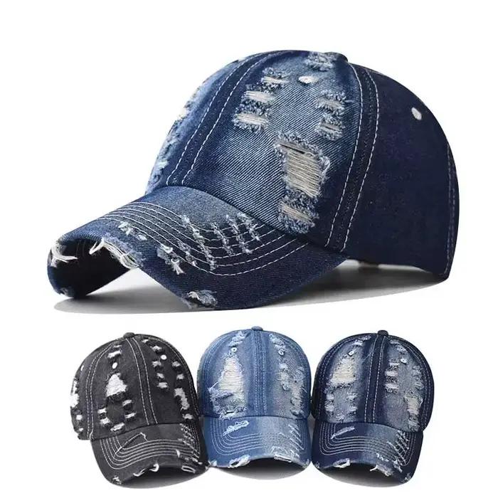 Chapeau en Denim d'été pour hommes et femmes