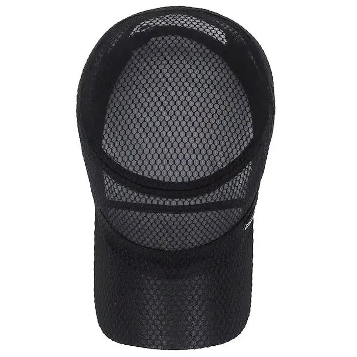 Casquette en maille polyester Iron Label chapeau militaire protection solaire été printemps occasionnels extérieurs unisexe style décontracté