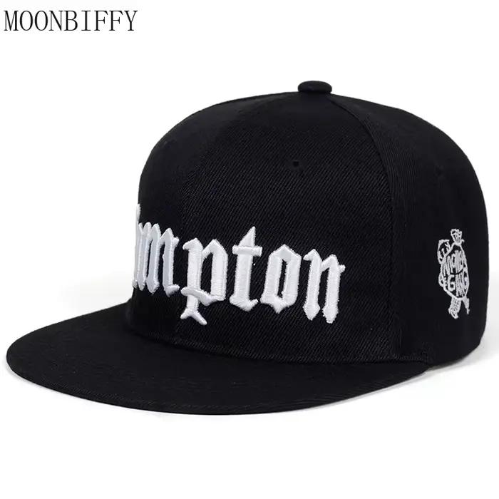 Casquette de Baseball brodée COMPTON pour unisexe