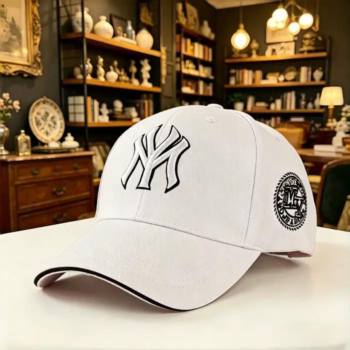 Casquette de baseball brodée avec logo de l'équipe de New York